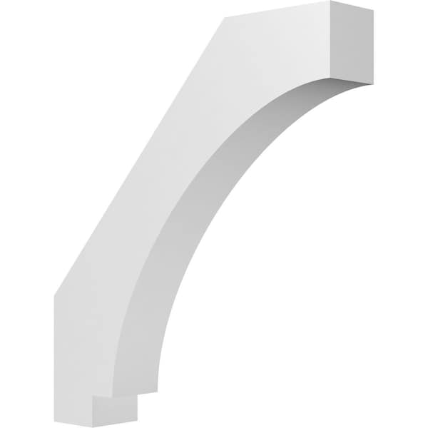 Ekena Millwork 6-in. W x 32-in. D x 36-in. H Imperial Architectural Grade PVC Knee Brace BRCP06X32X36IMP - main